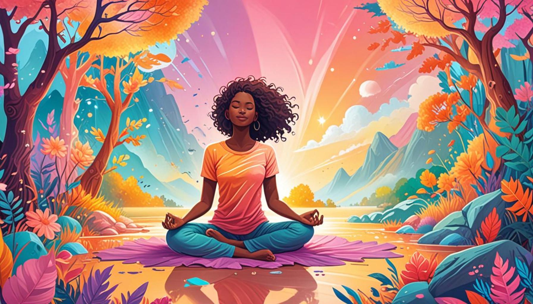 Integrating Positive Affirmations in Mindfulness Practice to Combat Stress