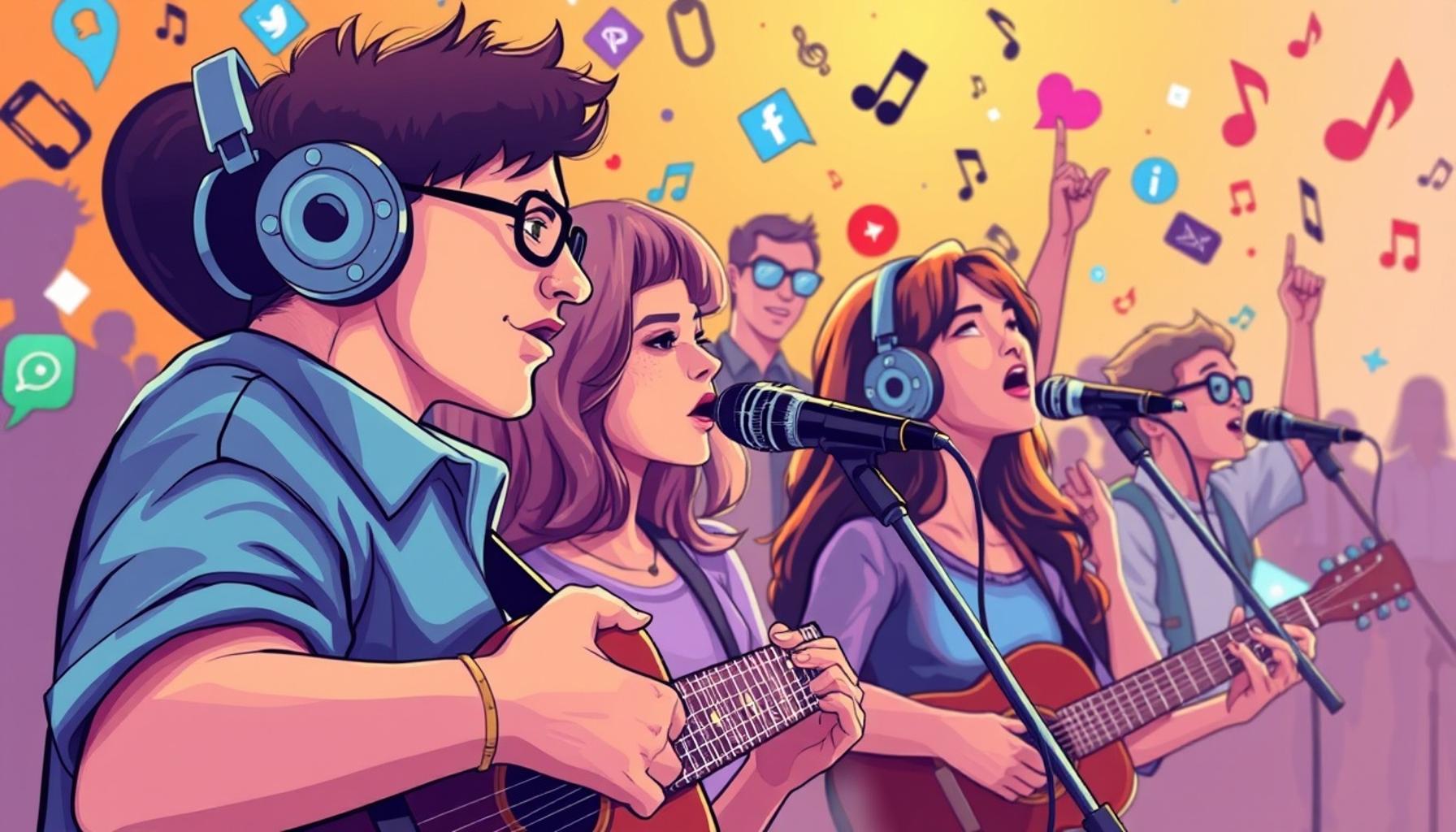 The Impact of Social Media on Emerging Music Performers