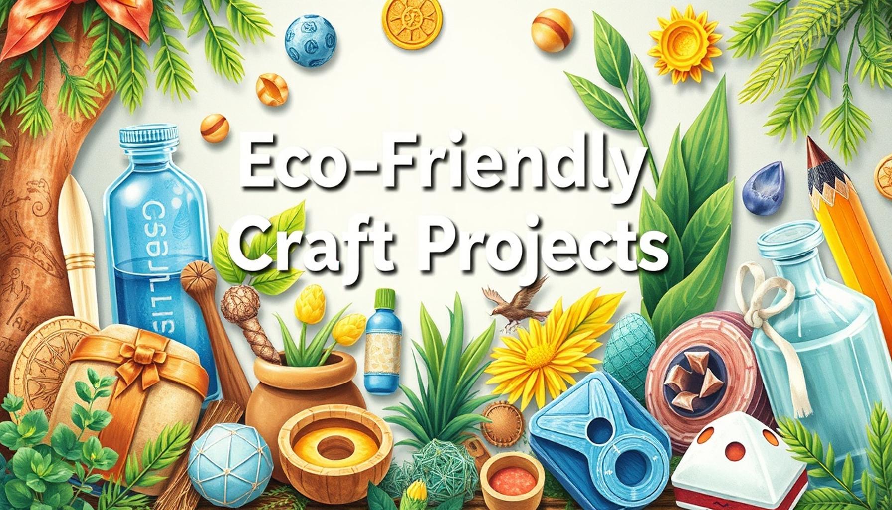 Eco-Friendly Craft Projects: Sustainable Materials for Creative Expression