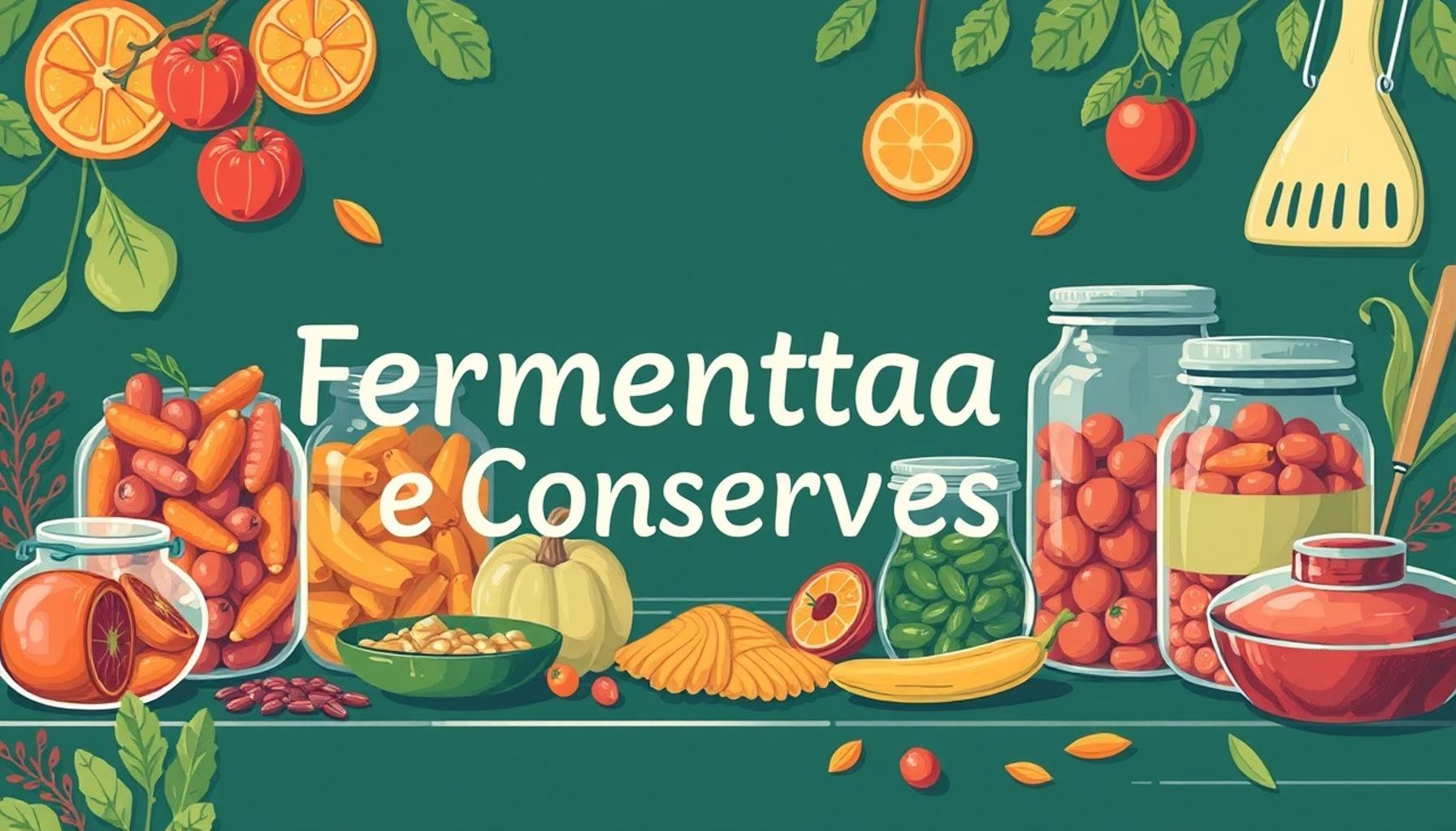 Fermentation and Preserves: The Art of Preserving Flavor and Tradition in the Kitchen