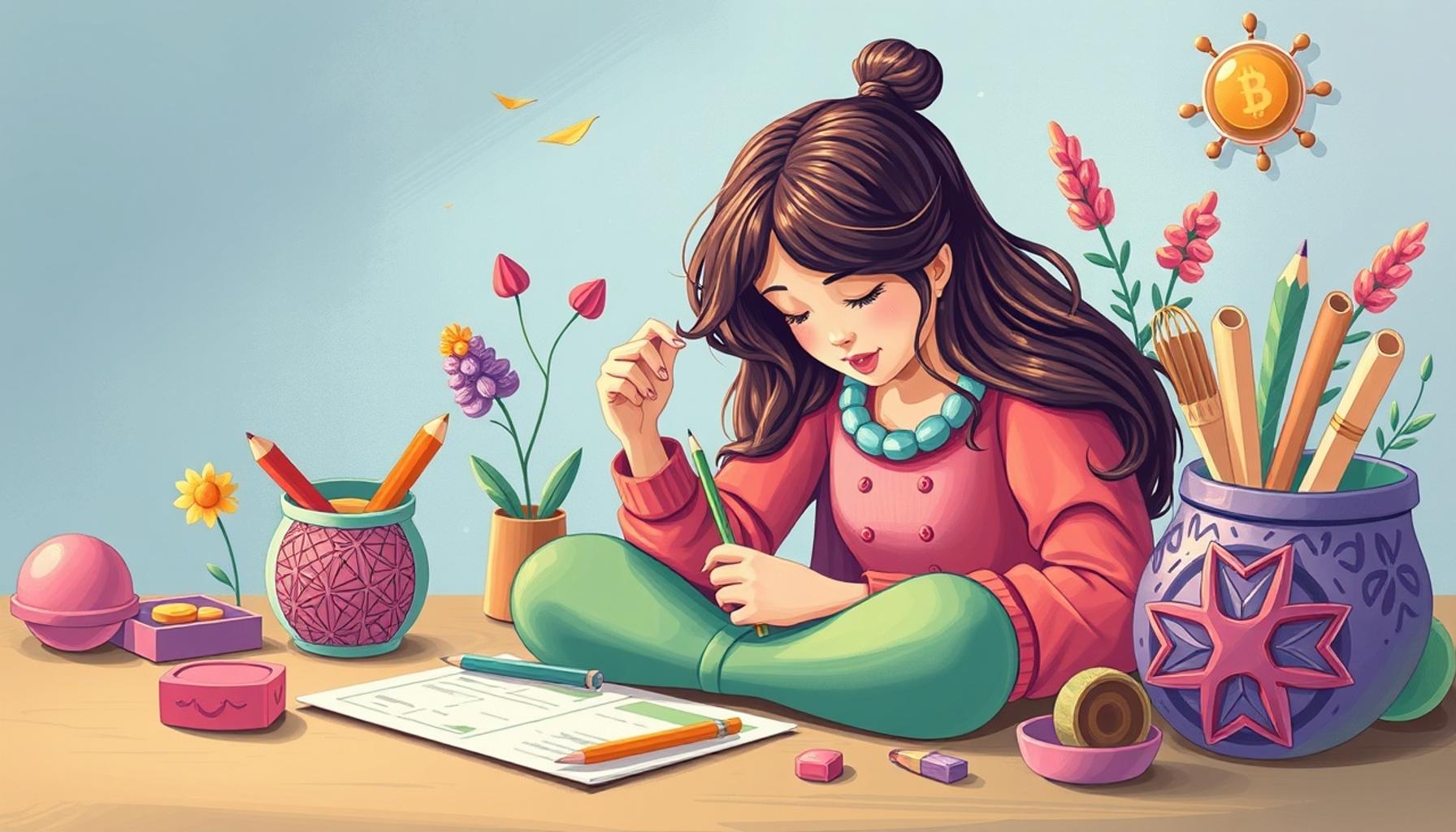 Crafting for Mindfulness: How Creative Projects Can Enhance Mental Well-Being